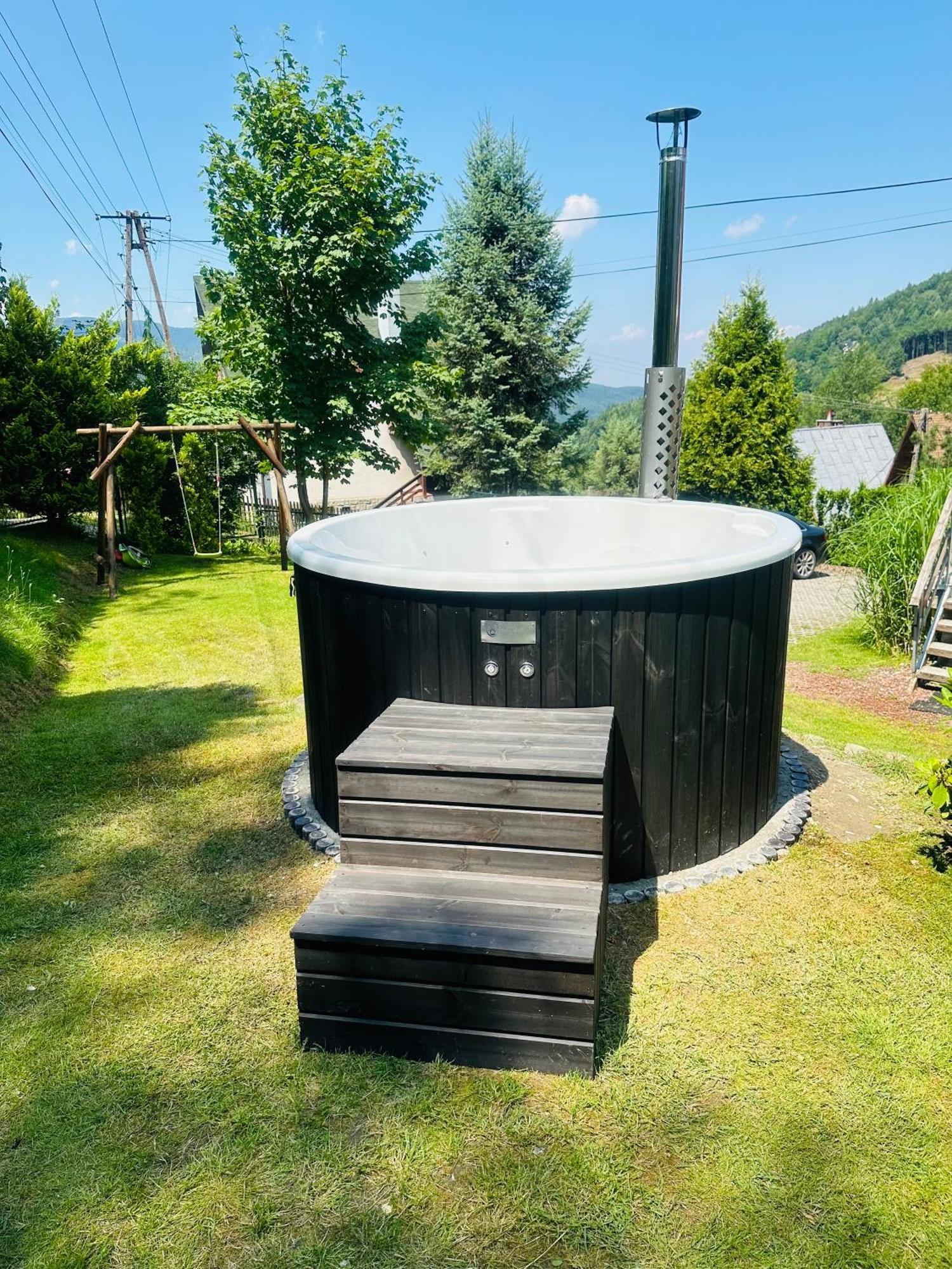 Jozka Chata Max 15 Os Sauna Jacuzzi Porąbka Extérieur photo
